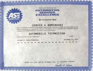 ART'Z TRANSMISSION SPECIALIST
